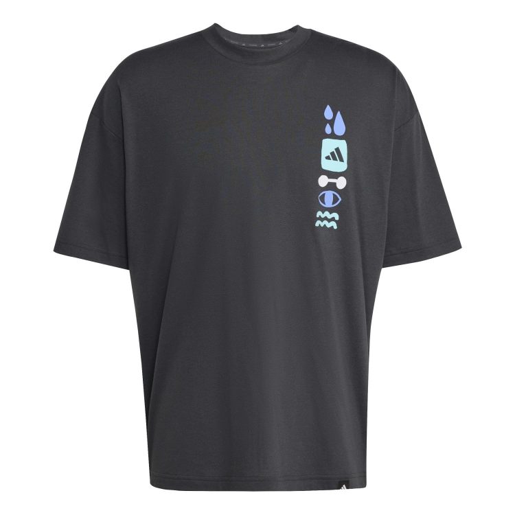 Camiseta Adidas Gfx Joy Q4 Carbon - Imagen 2