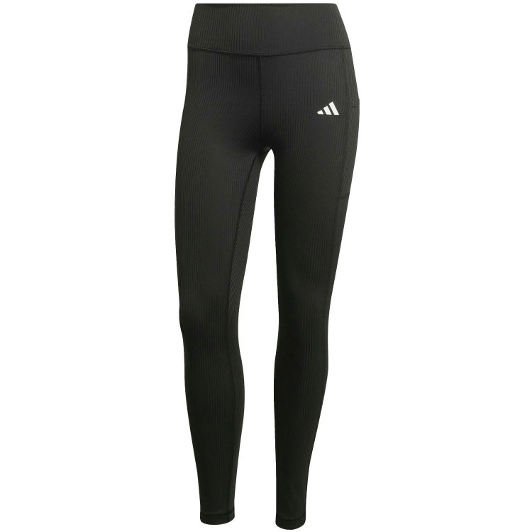 Mallas Adidas Opt Rib 7/8 Black - Imagen 3