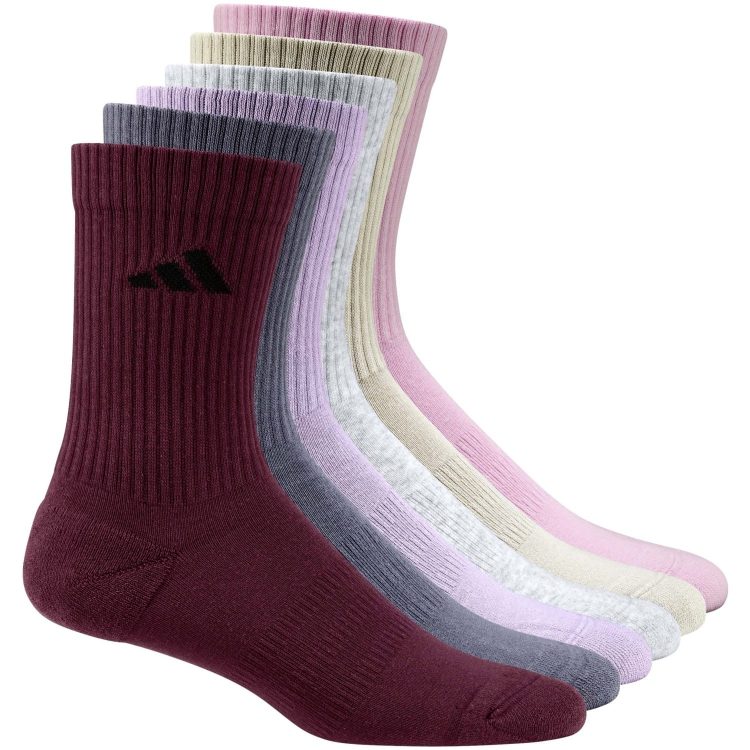 Calcetines C Newlogocrw 6p Aurora Ruby