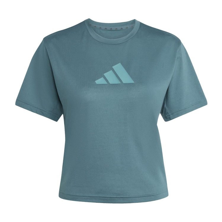 Camiseta Adidas W Tr-es Bl Color Green - Imagen 2