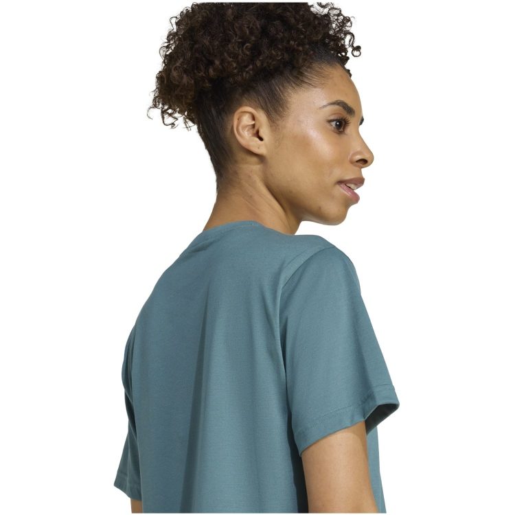 Camiseta Adidas W Tr-es Bl Color Green - Imagen 3