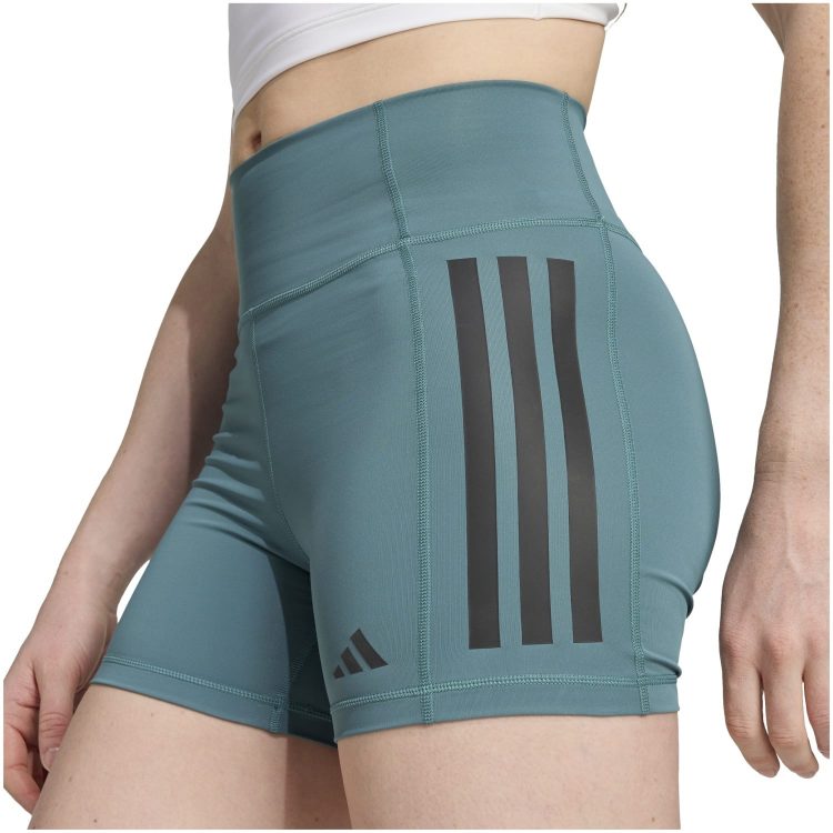 Malla Corta Adidas Opt 3s 1/4 Green 3" - Imagen 2