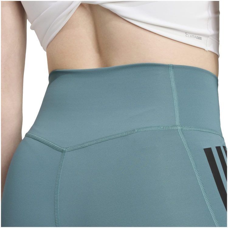 Malla Corta Adidas Opt 3s 1/4 Green 3" - Imagen 3