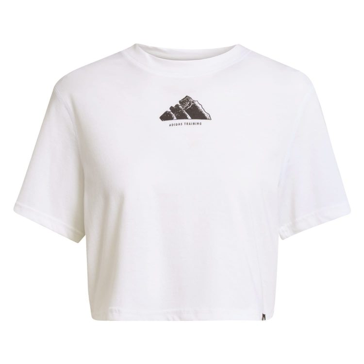 Camiseta Adidas W Vntg G White - Imagen 2