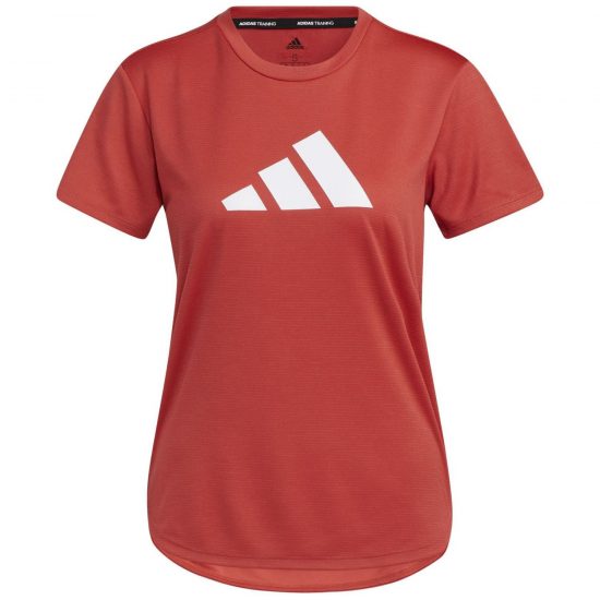 CAMISETA 3 BAR LOGO? - CREW RED/WHITE