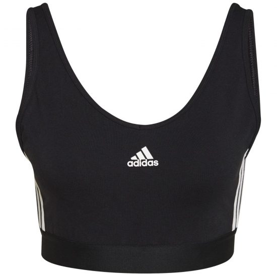 TOP ESSENTIALS 3 BANDAS CON COPAS EXTRAIBLES - NEGRO/BLANCO