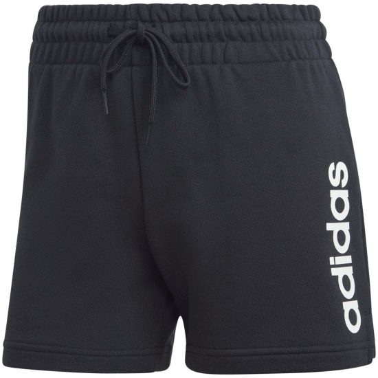 PANTALON CORTO W LIN FT - NEGRO/BLANCO