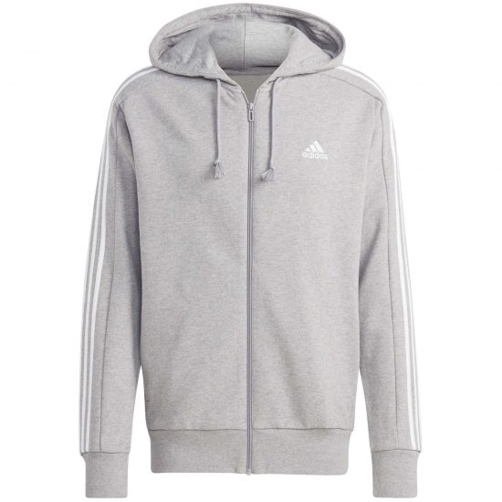 SUDADERA CON CAPUCHA M 3S FT FZ - BLACK/WHITE