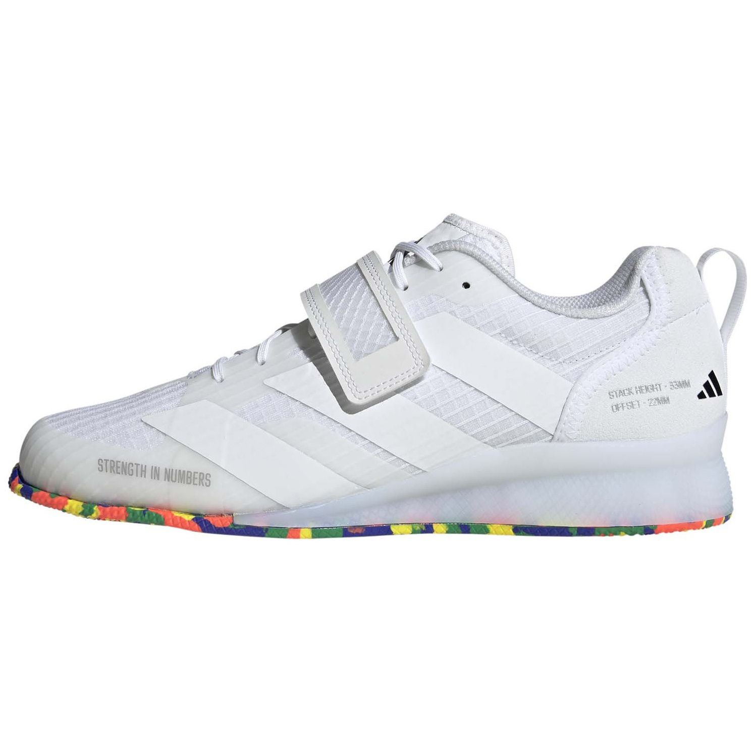 ZAPATILLAS ADIPOWER WEIGHTLIFTING III - FTWWHT/FTWWHT/CBLACK - Imagen 3