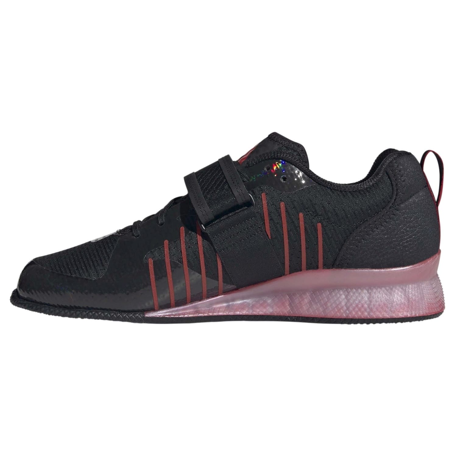 ZAPATILLAS ADIPOWER WEIGHTLIFTING 3 - CORE BLACK/FTWR WHITE/PURE RUBY - Imagen 3