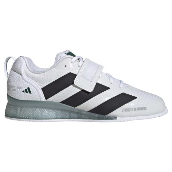 ZAPATILLAS ADIPOWER WEIGHTLIFTING 3 - FTWR WHITE/CORE BLACK/COLLEGIATE GREEN