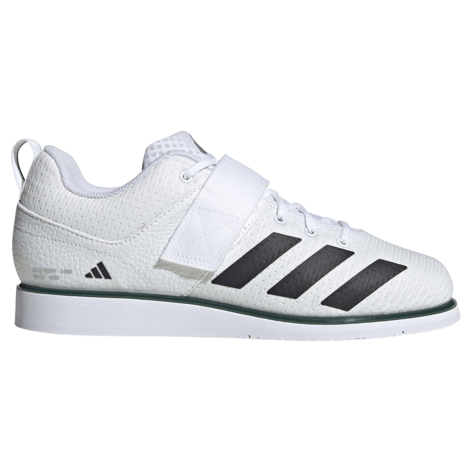 ZAPATILLAS POWERLIFT 5 WEIGHTLIFTING - FTWR WHITE/CORE BLACK/COLLEGIATE GREEN