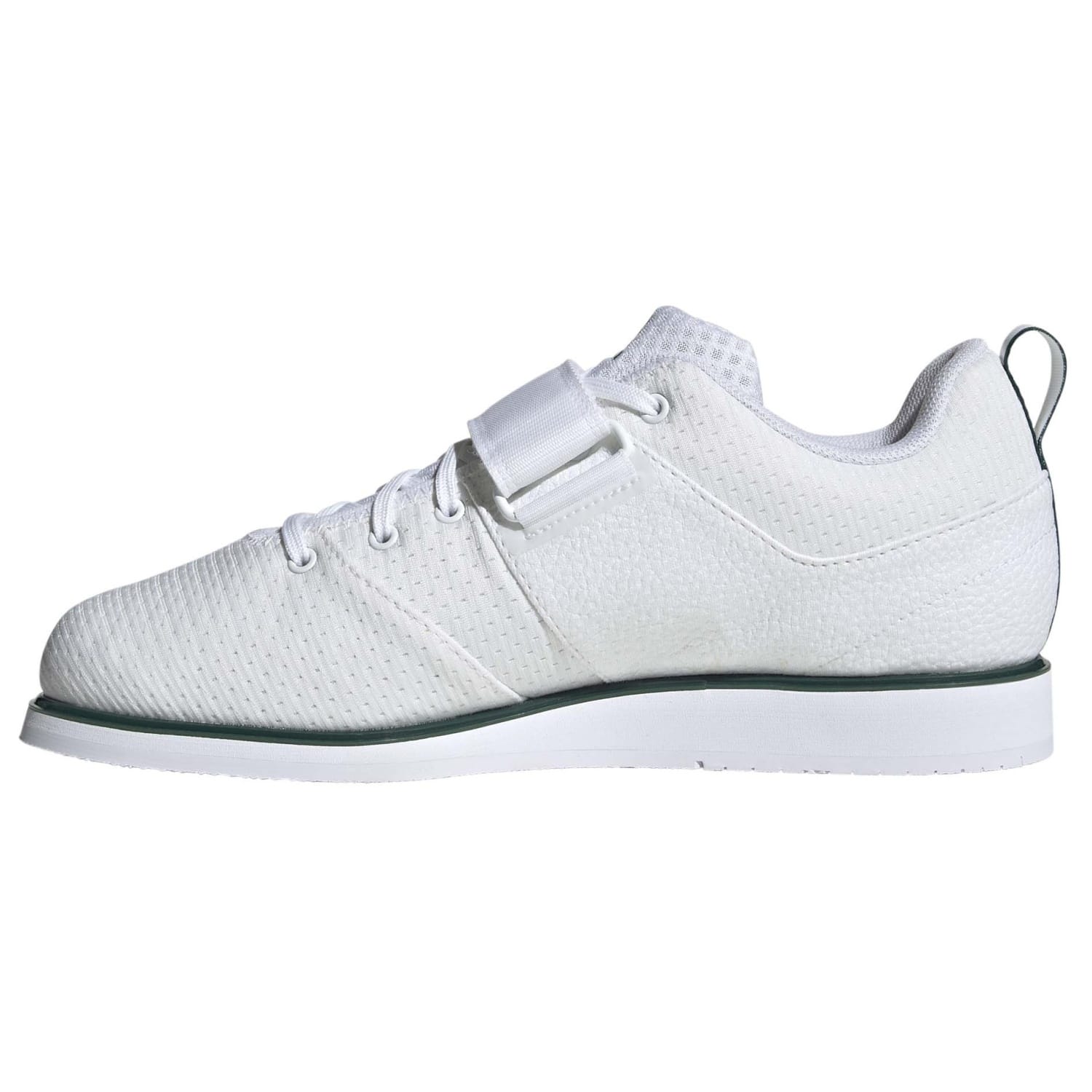 ZAPATILLAS POWERLIFT 5 WEIGHTLIFTING - FTWR WHITE/CORE BLACK/COLLEGIATE GREEN - Imagen 3