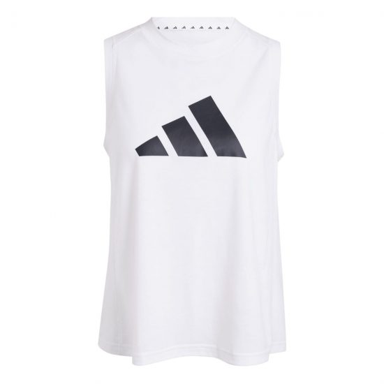 CAMISETA TIRANTES TR-ES LOGO - WHITE/BLACK
