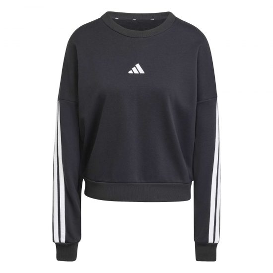 SUDADERA W 3S FT SWT - BLACK