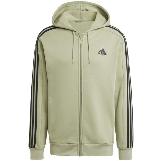 SUDADERA CON CAPUCHA M 3S FL FZ - TENGRN/BLACK