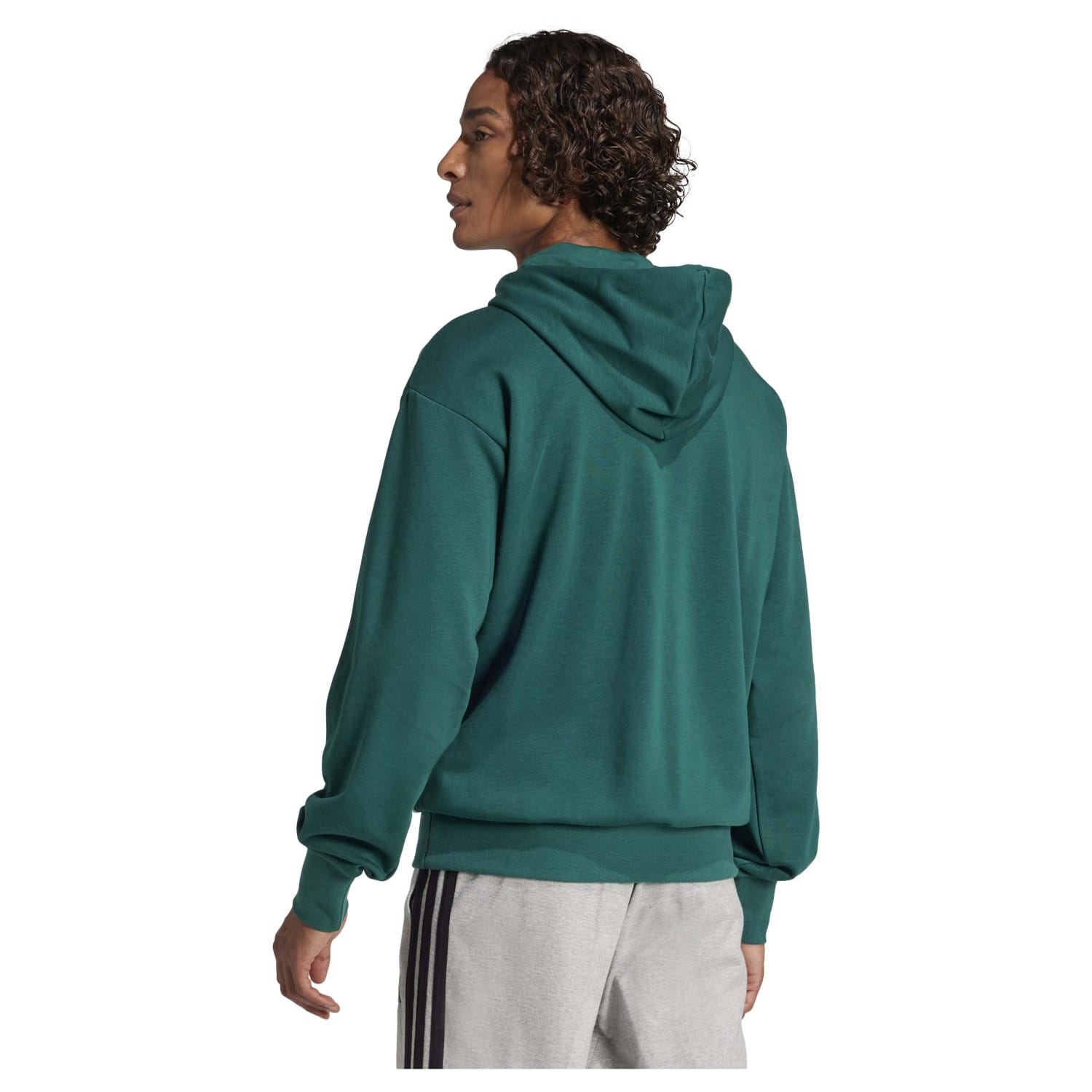 SUDADERA M BL FT HD - COLLEGIATE GREEN - Imagen 2