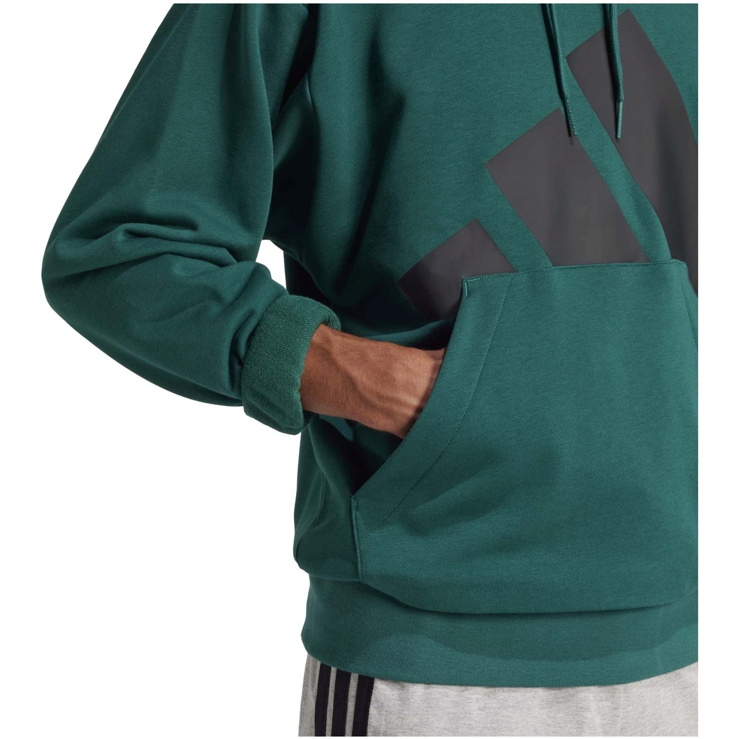 SUDADERA M BL FT HD - COLLEGIATE GREEN - Imagen 6