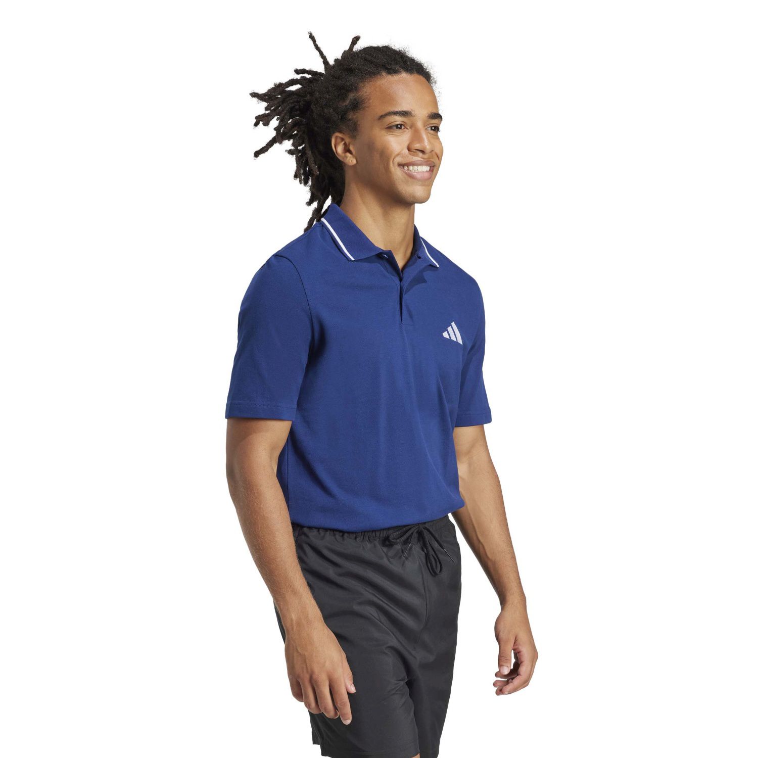 POLO M SL PQ PS - DARK BLUE - Imagen 4