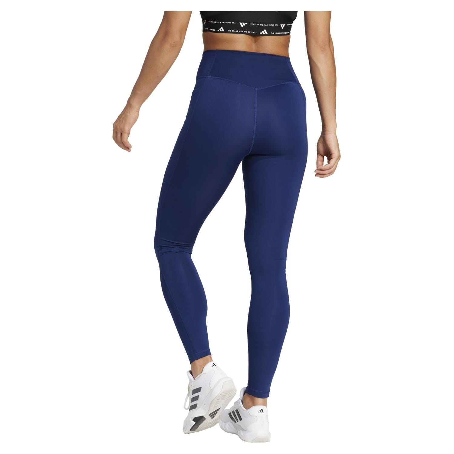 MALLA OPT ESS ST 1/1 - DARK BLUE/WHITE - Imagen 2