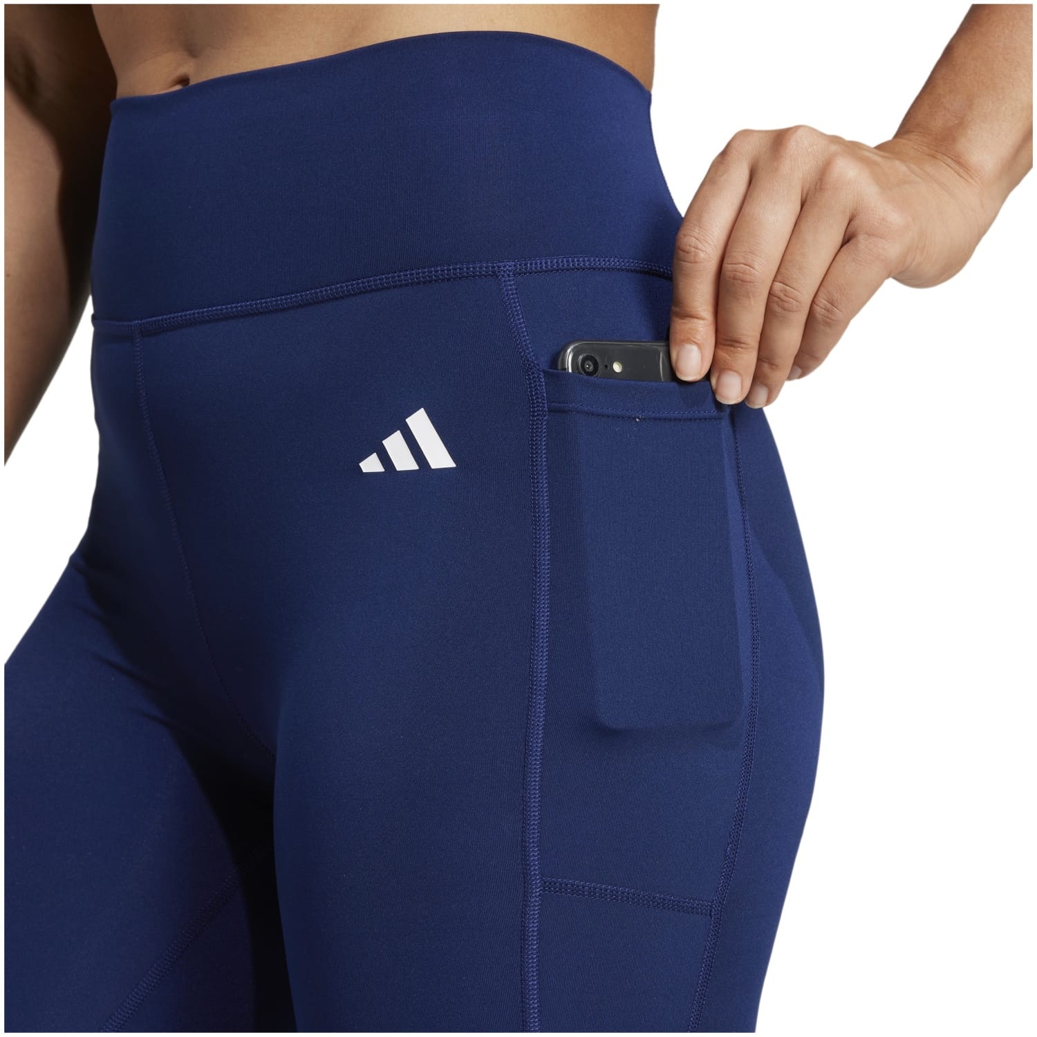 MALLA OPT ESS ST 1/1 - DARK BLUE/WHITE - Imagen 4