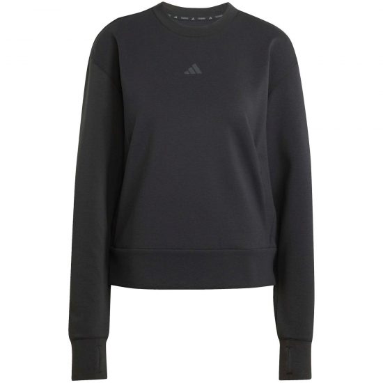 SUDADERA D4T KNIT CREW - BLACK