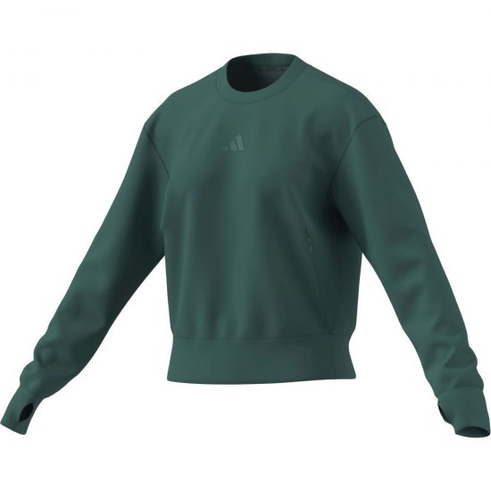 SUDADERA D4T KNIT CREW - GREEN