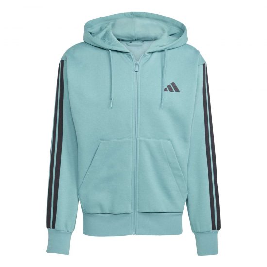 CHAQUETA CON CAPUCHA M 3S FL FZ - POWDER TEAL