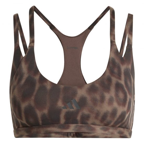 SUJETADOR OPT PRINT LS B - BROWN