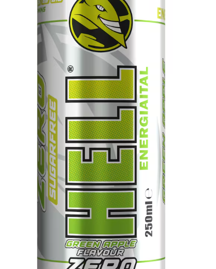 HELL ENERGY DRINK APPLE ZERO